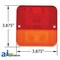 A & I Products Trailer Board Light Lens 4" x4" x0.2" A-VLC2052 - alternate 1